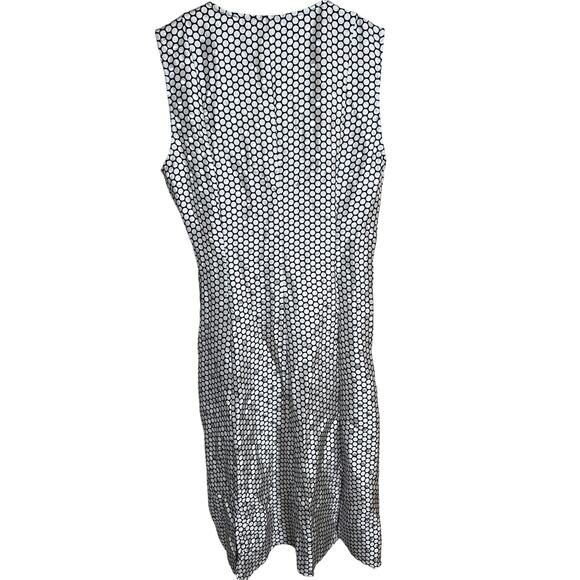 Diane Von Furstenberg Size 4 Side Tie Silk Fit & Flare Dress - Picture 2 of 5